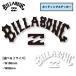  Billabong BILLABONG разрезные наклейки Logo Mark B00S34 B00S35 знак только знак только .. вытащенный большой маленький белый чёрный белый черный 