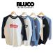 BLUCO WORK GARMENTbruko футболка RAGLAN 3/4 TEE -BWG-