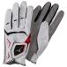 MIZUNO Mizuno перчатки W-GRIP LG( обе рука )( парк для гольфа ) белый × красный парк для гольфа перчатки 