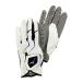 MIZUNO Mizuno перчатки W-GRIP( обе рука )( парк для гольфа ) белый × голубой парк для гольфа перчатки 
