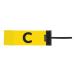 hyumeruhummel Captain браслет-фиксатор для рукавов Jr C YELLOW футбол футзал 