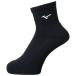 MIZUNO Mizuno средний носки черный × белый волейбол носки 