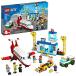 LEGO City Central Airport 60261 Building Toy, with Passenger Charter Plane,¹͢