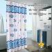  душ занавески модный защита от плесени 180cm×180cm 220*200cm модуль с ванной автобус салон ванна водонепроницаемый обработка занавески кольцо приложен море душ занавески 