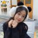  уголок данный . наушники симпатичный Panda родители . защищающий от холода нежный year утеплитель наушники складной женский compact мех теплый 