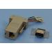 RJ45 женский .D-sub9 булавка женский изменение коннектор комплект . линия map имеется 
