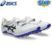  Asics наземный шиповки Cyber лезвие 17 1093A241.101 asics CYBERBLADE 17 короткий растояние 100m~400m бег с препятствиями специальный 26SS cat-tf