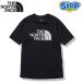 North Face T-shirt Short sleeve GTD Logo Crew NT12376-K THE NORTH FACE S/S GTD Logo Crew [ men's ] running ap-m-shirt