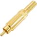 maksa- электро- машина DIY обработка для RCA штекер Gold позолоченный specification 1 штук . использование получать поэтому - обработка необходим.