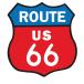 【公式 Sticker Kingdom Japan】ルート66 ステッカーRoute 66 Sticker キャンプ 旅行 トラベル 防水 シール スーツケース など適用 (5.Route 66)