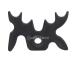 Sterling Deluxe Moosehead Bridge Head-[ параллель импортные товары ]