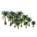 12 шт дерево cocos nucifera. дерево модель tree железная дорога расположение N для .. коллекция The строительство модель глубокий?