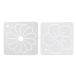 Fenteer DIY tool template stencil person shape plastic quilting patchwork 2 piece 