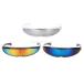  popular commodity 3 piece set future feeling rhinoceros black ps mirror sunglasses narrow mo knob lock shield glasses glasses good-looking high quality photograph properties 