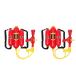 2pcs рюкзак водный пистолет Kids наружный огнетушитель skwa-ta- пожаротушение .. игрушка 