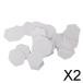 2x100 piece hexagon English paper piece quilting template craft 8mm