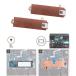2x M.2 2280 SSD Thermal Shield 26x1Y for Dell 5515 Laptop