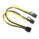  электрический кабель 8 булавка - двойной PCI-Esplita кабель 18AWG тросик 30cm