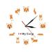  висячий wall часы Home украшение Corgi Thema обеденный салон living салон офисный 