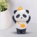  полимер Panda изображение модель игрушка. украшение кукла настольный. день рождения. оборудование орнамент . line . школа 