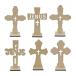 6 шт Stan DIN g из дерева Cross .. оборудование орнамент Stan DIN g Cross орнамент Home шкаф ka Trick из дерева Cross обеденный салон .. Project 