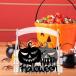  Halloween сладости корзина средний пустой акрил корзина ярд настольный Рождество happy 