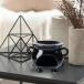  керамика чай свет свеча держатель эфирное масло горелка оборудование орнамент sauna офис черный 