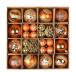 36 шт Рождество мяч елка орнамент . индустрия наружный закрытый orange 