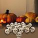 20 шт Halloween каркас head изображение Mini Skull фигурка ужасы миниатюра head скатерть-раннер деталь миниатюра пейзаж оборудование орнамент 