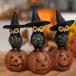  сова тыква украшение оборудование орнамент изображение Halloween украшение полимер коллекция настольный украшение книжный шкаф шкаф стол для входа 