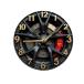  стена настенные часы автомобиль колесо Thema круглый kachikachi звук нет . чуть более часть магазин салон уход за детьми . для 20cm