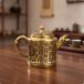  латунь teapot миниатюра украшение оборудование орнамент teapot произведение искусства Mini модель retro style тубус форма форма боковая сторона руль ... способ оборудование орнамент дешево .. постановка дисплей полки . применение 