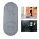  тренировка skip коврик высокая плотность Dance подушка йога коврик буфер накладка серый 