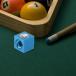  голубой бассейн кий chip потертости .- бильярд бассейн кий chip восстановление tool 5 in 1