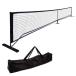  portable pick ru ball net set easy setup training game storage bag attaching beginner reverse side garden beach metal frame private road Match 