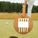  Golf чай держатель PU кожа контейнер дисплей кейс Golf чай место хранения сумка сумка темно-коричневый 