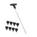  Golf рукоятка удален tool Golf рукоятка съемник хранитель 11 дюймовый спорт Golf для ремонт черный 