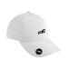 бейсболка headgear летний "дышит" Golf колпак чай держатель маркер мяча имеется белый 