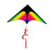  Rainbow кайт простой полет весна предмет ребенок для взрослых пляж кайт длинный tail уличный Acty biti party семья путешествие для 