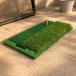  Golf тренировка накладка газонная трава сырой коврик тренировка коврик chipping коврик swing коврик ручка имеется транспортировка легко компактный установка простой удар смягчение повседневный тренировка . применение 