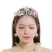  Tiara . Crown элегантный драгоценнный камень . орнамент ... костюм головная повязка день рождения party A. серьги 
