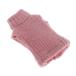Gilet En Tricot  Col Roul Et  Col Roul Pour Poupes OB11, Rose Fonc