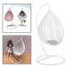  белый swing сиденье Mini кукольный дом swing стул подарок аксессуары 