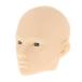 ручная работа PVC 1/6 BJD кукла head scalp to серый. глаз . настоящий . кукла fei маленький do ребенок тренировка замена для ремонта товар игрушка белый .