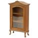  миниатюра шкаф кукольный дом дисплей буфет модель игрушка. мебель Brown 