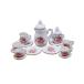 15x 1/12 кукольный дом миниатюра teapot cup чай комплект миниатюра комплект 1:12 кукольный дом керамика китайский способ 