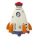 360 times rotation rotation Rocket outdoor outdoors. water toy for children bathroom. shower Rocket toy fountain toy pool water spray summer. garden 