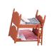 1:12 DIY scene миниатюра bed миниатюра из дерева bed двухъярусная кровать кукольный дом. оборудование орнамент 1:12 кукольный дом bed .. для ребенок часть магазин. оборудование орнамент 