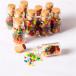  rainbow doll house. candy -ja- doll house miniature glass bottle Mini furniture 