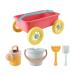 ... развлечение Wagon игрушка день рождения подарок песок развлечение для игрушка Toro Lee море сторона пляж для красный 5 шт 